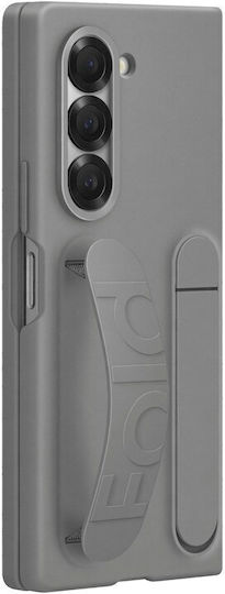 Samsung Back Cover Silicon cu Curea Gri (Samsung Galaxy Fold6)