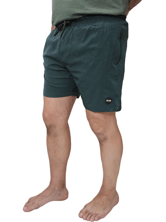 Ανδρικό Μαγιό Βερμούδα Forest Green Melange