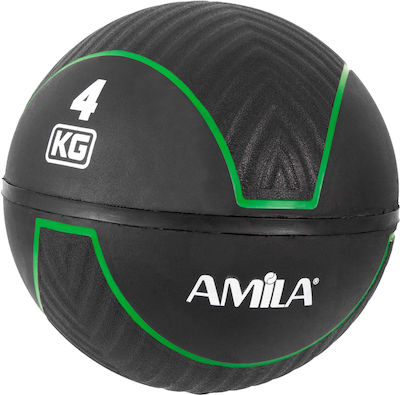 Amila Medicine Ball 25.5cm 4kg Black