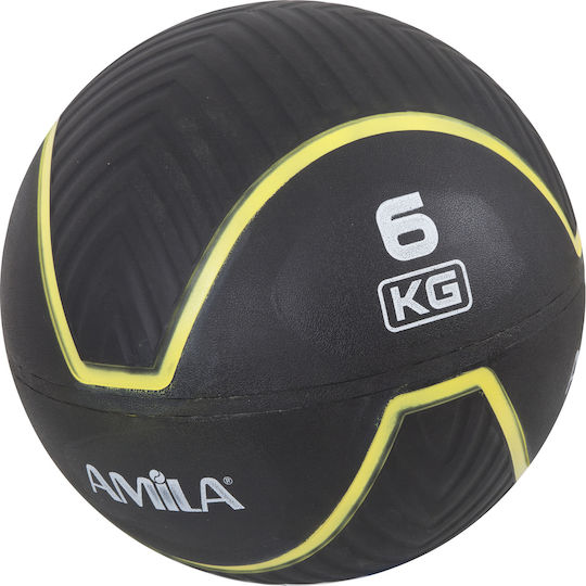 AMILA Μπάλα Wall 35cm , 6kg σε Κίτρινο Χρώμα
