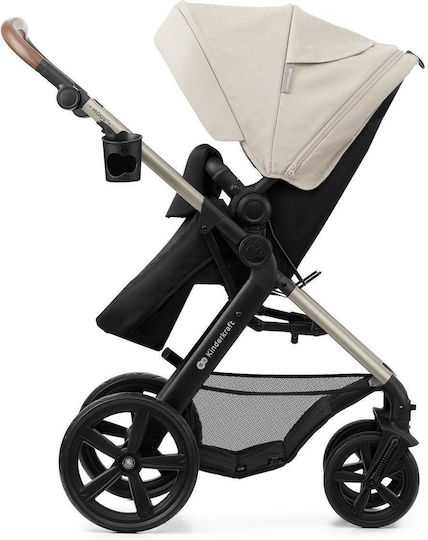 Kinderkraft Moov 2 Бебешка количка 3 в 1 Moonlight Grey 16кг 024201