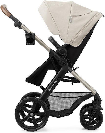 Kinderkraft Moov 2 Бебешка количка 3 в 1 Moonlight Grey 16кг 024201