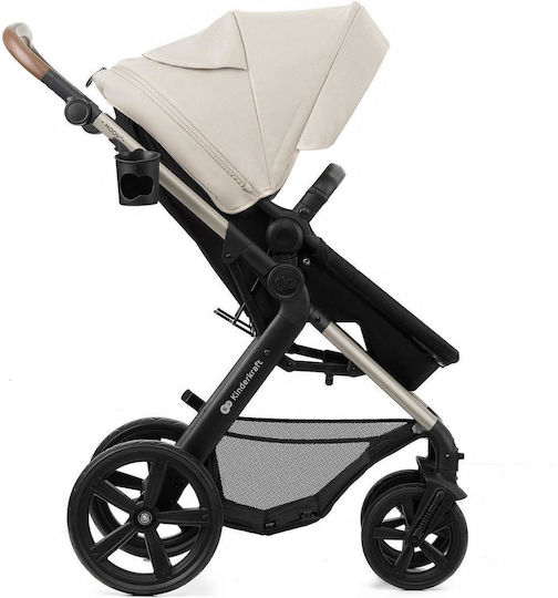 Kinderkraft Moov 2 Бебешка количка 3 в 1 Moonlight Grey 16кг 024201