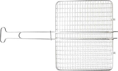 Escape Διπλή Μεταλλική Σχάρα Ψησίματος 41x33εκ.