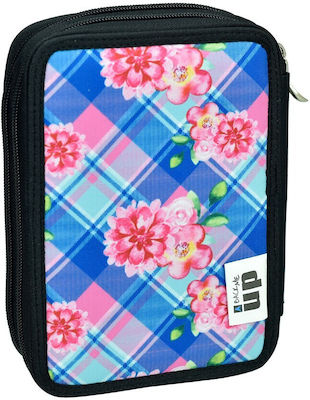 Double Pencil Case Love Dog Filled with 2 Compartments