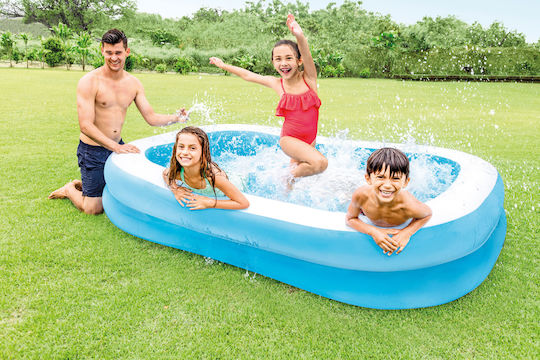 Intex Family Swim Center Children's Swimming Pool 540lt Inflatable 203x152x48cm Blue