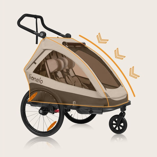 Lionelo Cama Baby Stroller Suitable from 6+ Months Gray Stone