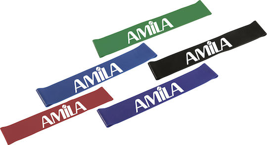 AMILA Mini Loop Bands Σετ 4τμχ Πολύχρωμα 0.3m