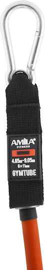 AMILA Resistance Band Gymtube Moderate Red 1.4m