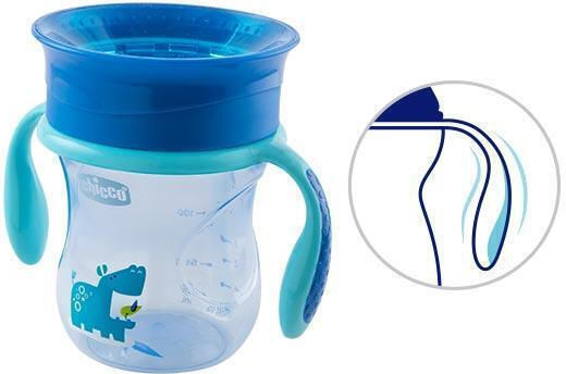 Chicco Baby Cup Perfect made of Plastic Purple 200ml for 12m+m+