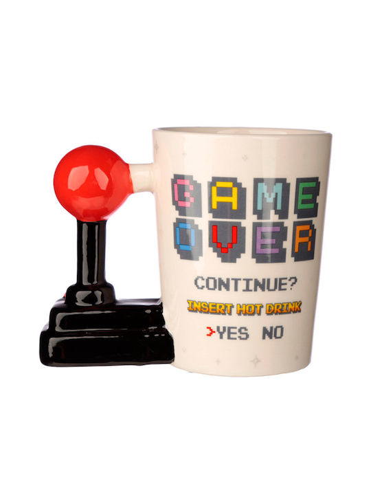 Puckator Game Over Joystick Cană Ceramică 1buc