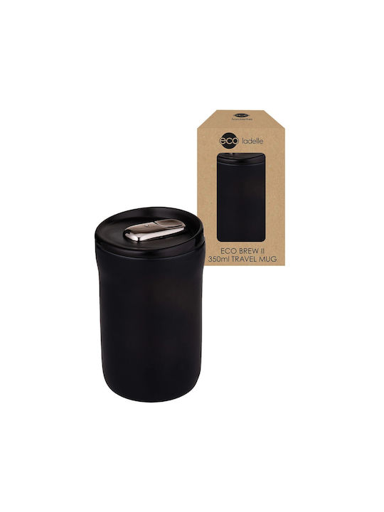 Ladelle Mug Black 350ml