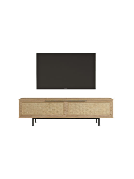 TV Stand Natural L160xW35.5xH45.1cm