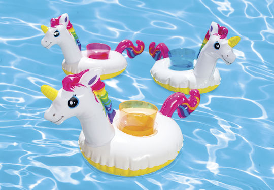 Intex Inflatable Drink Holder Unicorn White 3pcs