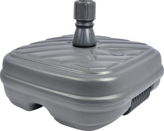 Escape Umbrella Base Water - Sand Plastic 33-48mm 48lt Square Gray