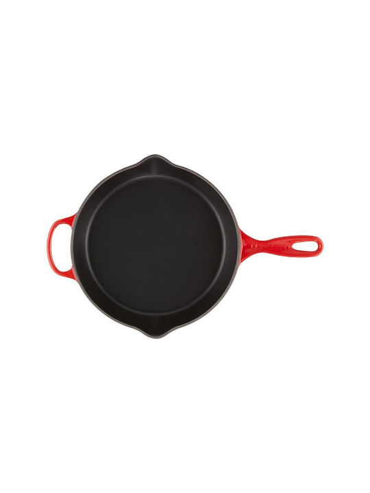 Le Creuset Τηγάνι από Μαντέμι Cherry Red 26cm