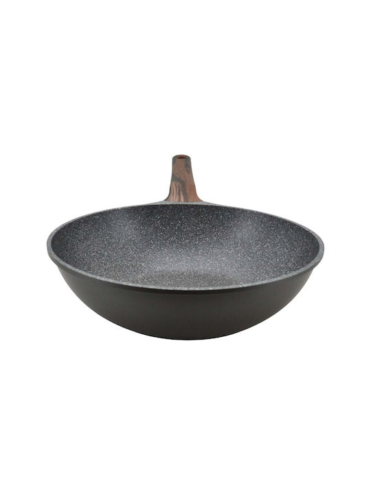 Ankor Wok aus Aluminium mit Steinbeschichtung 28cm