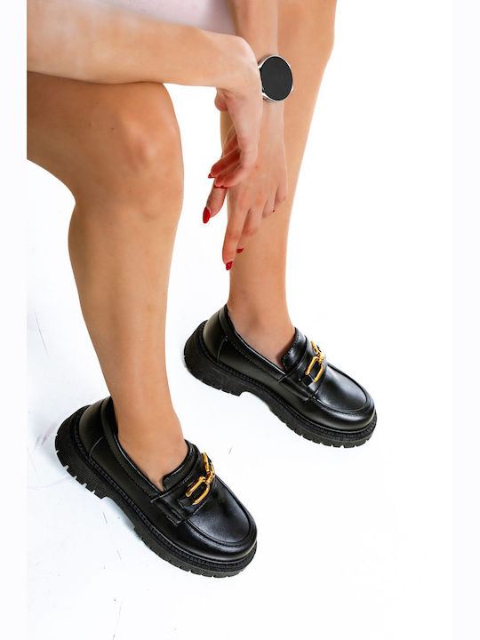 Women's Loafers in Black Color