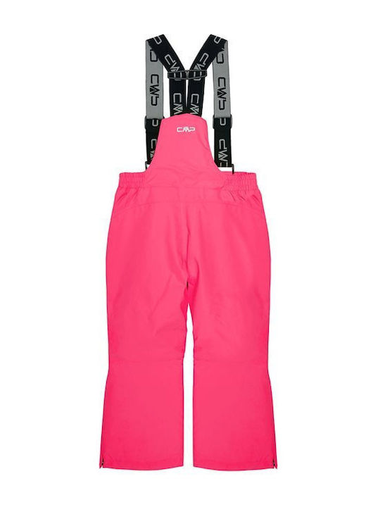 CMP 3W15994-C649 Kids Dungarees for Ski & Snowboard Red