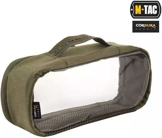 M-tac Transparent Elite Medium Tool Organizer Ranger Green