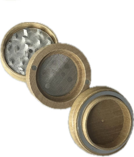Grinder Bamboo 56x45mm 2-Piece