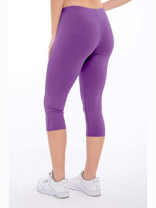 Bodymove Ausbildung Frauen Capri Leggings purple