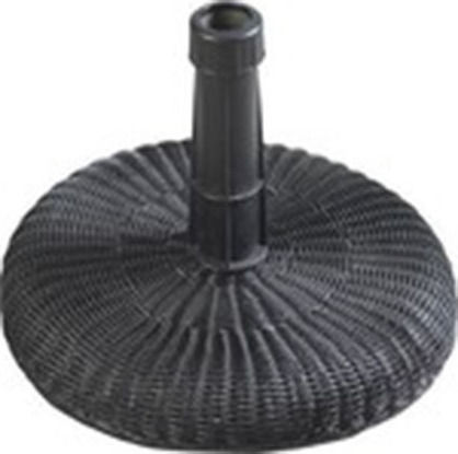 Escape Umbrella Stand made of Cement in Black Color 45x45x8cm