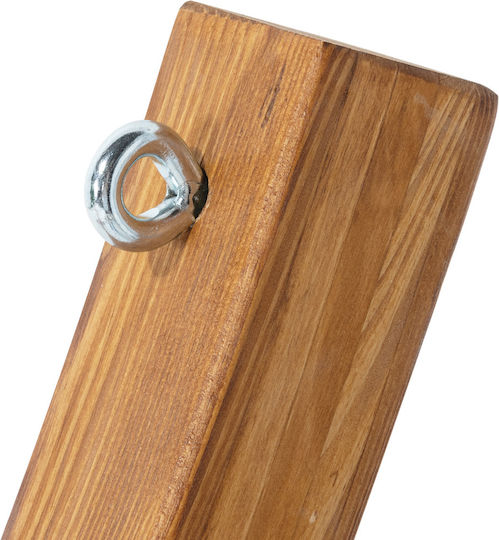 Escape Hammock Stand made of Wood in Brown Color 316x120x120cm