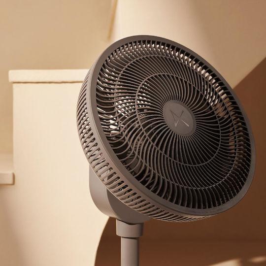 Duux DXCF27 Ανεμιστήρας Ορθοστάτης 19W Διαμέτρου 34cm με Τηλεχειριστήριο Γκρι