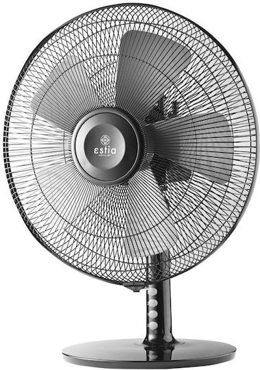 Estia Levanto Tischgerät Ventilator 55W Lüfterdurchmesser 40cm Schwarze