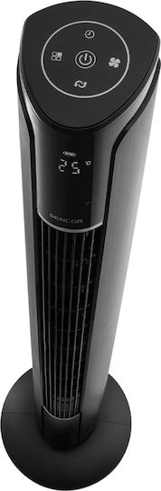 Sencor Ventilator Turm 50W mit Fernbedienung Schwarze