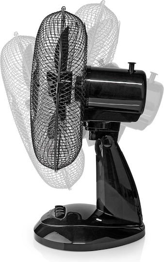 Nedis Tischventilator 35W Lüfterdurchmesser 30cm Schwarze