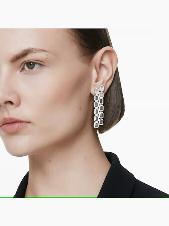 Swarovski Millenia Set Cercei cu Clip cu Pietre