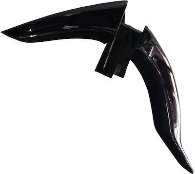 Kazer Motorcycle Front Wheel Fender Black