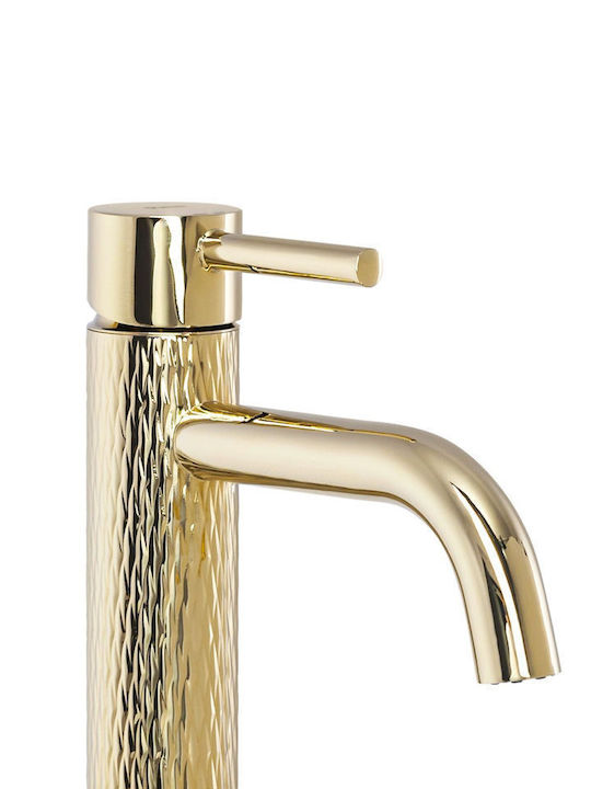 Rea Lungo Art Küchenarmatur Gold