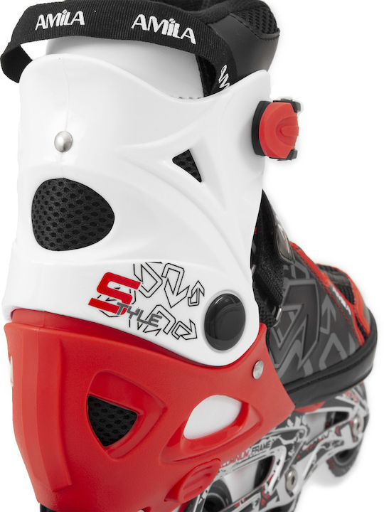 AMILA Inline Αυξομειούμενα Rollers Κόκκινα Παιδικά