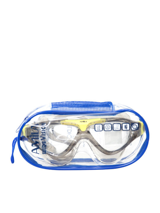 AMILA L1004YAF Γυαλιά Κολύμβησης Adults Gray