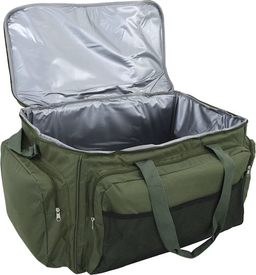 Waterproof Dark Green Fishing Bag Oxford Fabric Green 84 X 35 X 35 Cm
