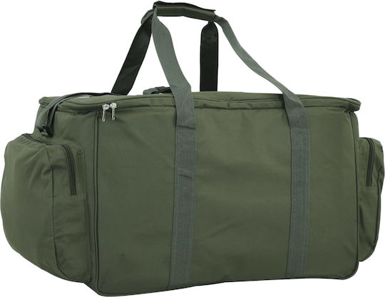 Waterproof Dark Green Fishing Bag Oxford Fabric Green 84 X 35 X 35 Cm