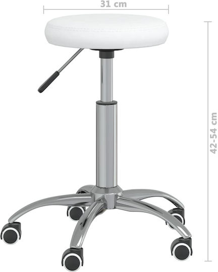 vidaXL Medical Stool White 3085692