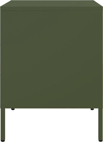 Комоди Метални Зелен 2бр 36x39x50.5см