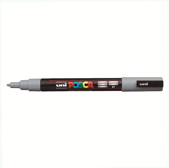 Uni Posca Pc-3m Permanent Marker Gray 37