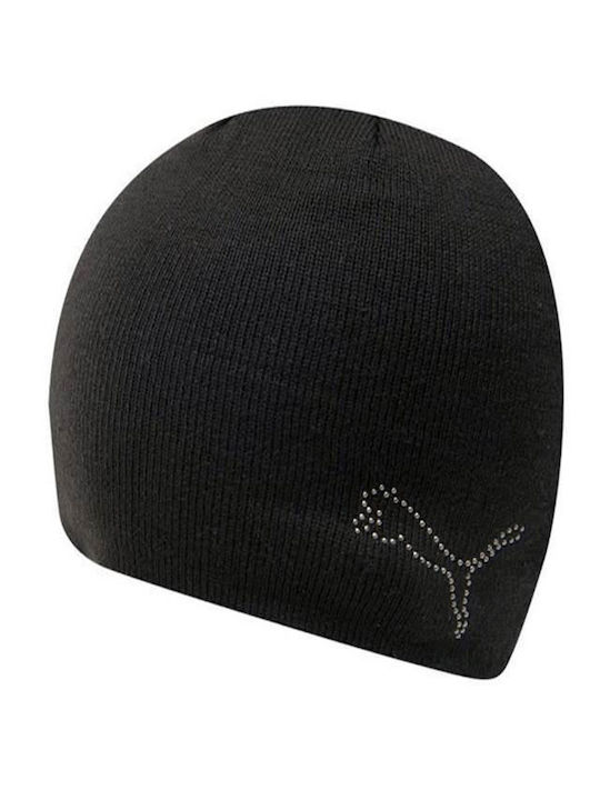 Beanie Ανδρικός Σκούφος Πλεκτός σε Μαύρο χρώμα