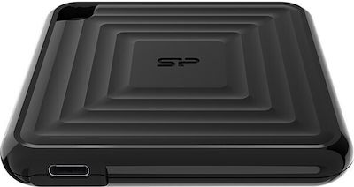 Silicon Power PC60 USB 3.1 / USB-C Външен SSD 256ГБ 2.5" Черно