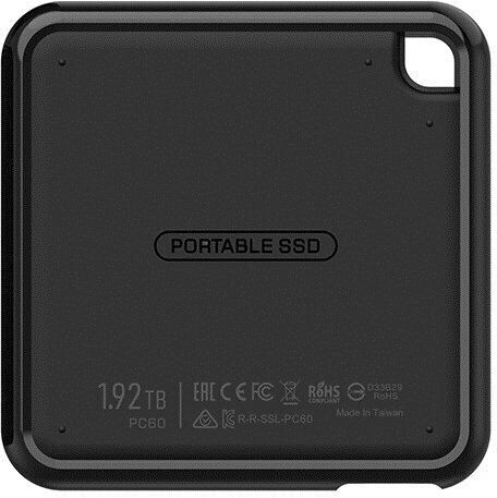 Silicon Power PC60 USB 3.1 / USB-C External 2.5" SSD 256GB Black