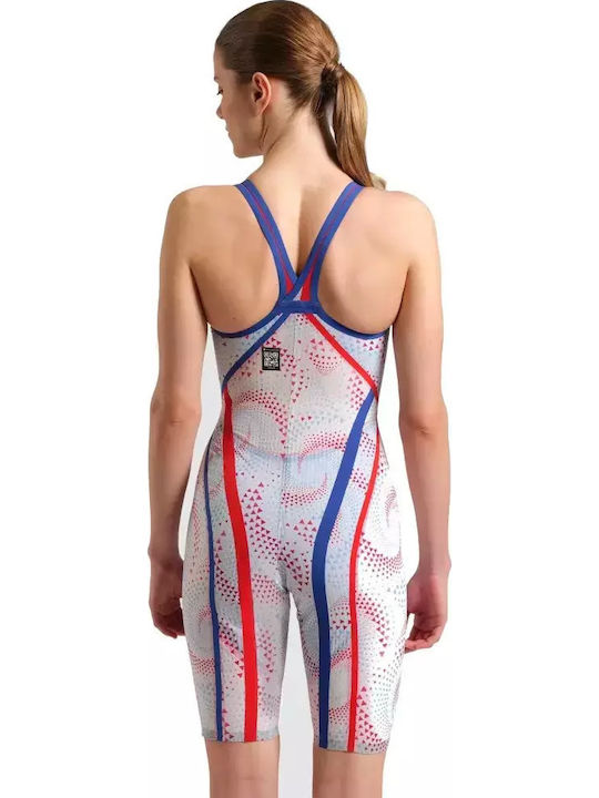 Arena Powerskin Primo Le 008679-950 Femeiesc Costum de Baie de Competiție Întreg pentru Înot Roșu