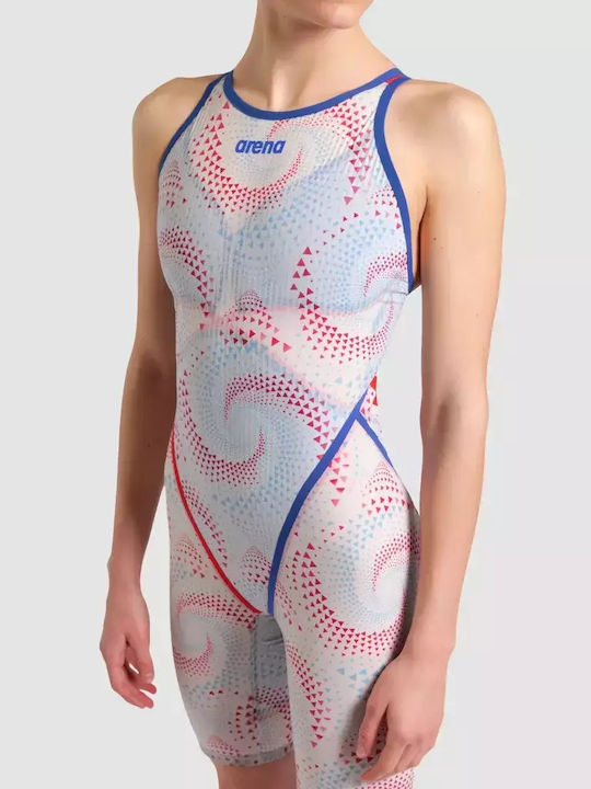 Arena Powerskin Primo Le 008679-950 Femeiesc Costum de Baie de Competiție Întreg pentru Înot Roșu
