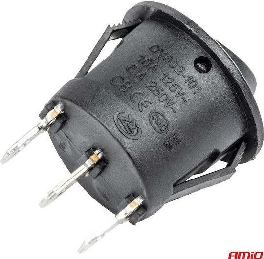 AMiO Comutator geamuri auto 12V Negru