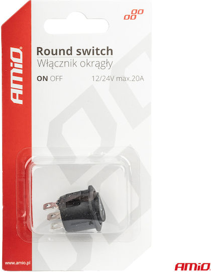 AMiO Comutator geamuri auto 12V Negru