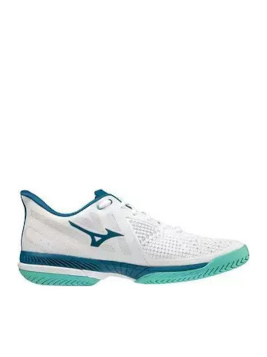 Mizuno Tour Cc Men's Tennis Shoes for Hard Courts White